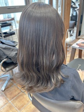 ルチア ヘア ステラ 京都店(Lucia hair stella) グレージュカラー/イルミナカラー/学割U24/京都/河原町