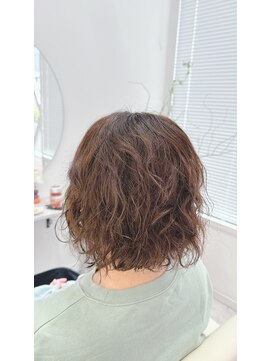 グラムール(glamour) ゆるふわパーマ