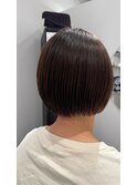 美髪～ブラウンアッシュ×髪質改善トリートメント(大宮/ボブ)