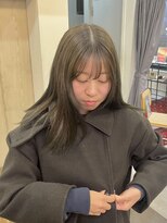 ヘアーアイスカルテット(HAIR ICI QUARTET)&nbsp;"ブリーチなし透明感オリーブベージュこなれ