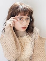 カナージュ(Canage) #メガネ#ワイドバング#くるくる#パーマ#ココアブラウン