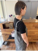 切りっぱなしボブ