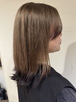 ヘアースペースブルームエア HAIR SPACE BLOOM Ea&nbsp;裾カラー