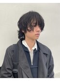 アンニュイメンズウルフ/ニュアンスパーマ/韓国マッシュ