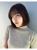 ボブ/タンバルモリ/オリーブベージュ/丸型/卵型/四角/ベース