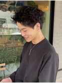 スパイキーショート/黒髪短髪/大人短髪/刈り上げなし