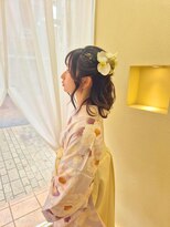 リノ(Lino)&nbsp;卒業式ヘアアレンジ