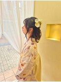 卒業式ヘアアレンジ
