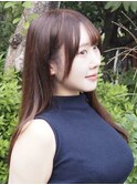 パープルグレージュカラー