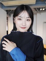 アイティーバイアルバム 下北沢店(IT by ALBUM)&nbsp;ミディアムショートくびれヘア顔周りレイヤー_ba537381