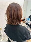 【くびれボブ】細めハイライト◎レイヤースタイル20代～50代