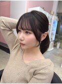 【kumu】 ミディアム/顔周りカット/おくれ毛レイヤー/栄/名古屋