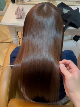 ロンド 銀座(Lond) 10★Shina/髪質改善縮毛矯正レイヤーカット顔周り前髪韓国銀座