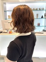 ゼンコー オモテサンドウ(ZENKO Omotesando)&nbsp;ミディアムパーマボブパーマデジタルパーマゆるふわパーマ