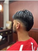 MEN'Sスキンフェードカットスタイルメンズバーバーカット