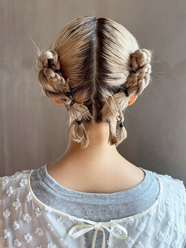 アルバム 渋谷パルコ(ALBUM) おくれ毛前髪カットミルクティー韓国ヘアロング_ba559101