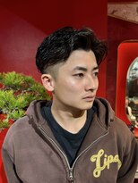 メリケンバーバーショップ トーキョー(MERICAN BARBERSHOP TYO)&nbsp;スパイキーショート/ツーブロック/アップバング【嶋壽】295