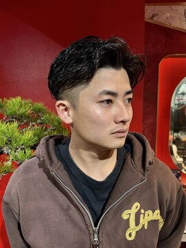 メリケンバーバーショップ トーキョー(MERICAN BARBERSHOP TYO) スパイキーショート/ツーブロック/アップバング【嶋壽】295