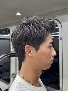 ニコ トウキョウ ロジック(nico TOKYO Logic) 刈り上げアップバングスパイキーショートパーマスパイラルパーマ