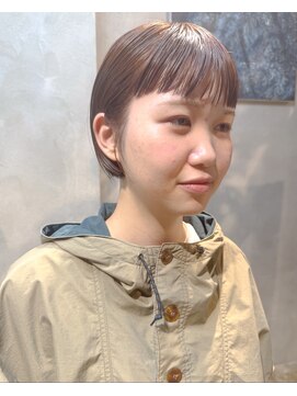 美容室 キムラ ええ笑顔のボブ