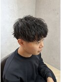 MEN’S HAIR/波巻ツイストスパイラル/フェザーパーマ/本八幡