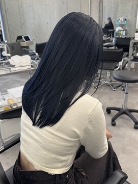 ローレン(Lolen.) 暗め　ダークネイビー　ブルージュ