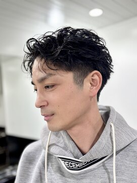 バーバーミキ(BARBER MIKI) フェザーパーマ/フェザー/ショートフェザー