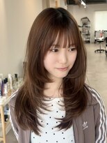 トト 船橋店(toto.)&nbsp;■ダークブルー/レイヤーカット/ミルクティーブロンド[船橋]
