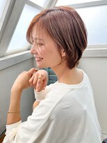 アーダー(ADER) 大人可愛い耳掛け透明感ショートボブ