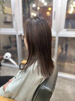 ヘアメイク デザート(HAIR MAKE DESART)&nbsp;木村法子【ハイライト×ダークグレージュ】