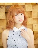 Resortsalon M【新宿東口店】　オン眉柔らかポイントパーマ