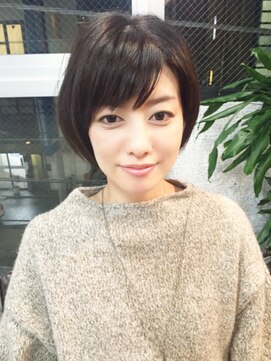 ルーファス 恵比寿 渋谷(Ruufus) 乾かしてキマル大人ショートボブ【Ruufus恵比寿渋谷】