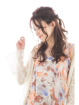 フーガヘアー 元住吉店(FUGA hair) マロンベージュ/カジュアル春ハーフアップアレンジ☆