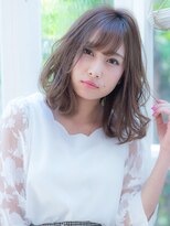 オーブ ヘアー ガーデン 渋谷店(AUBE HAIR garden) シースルーバングのふんわりヘア★