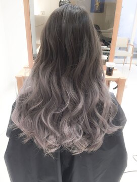 デイズ(days) ブリーチWカラーグレージュグラデーションカラー!デザインカラー