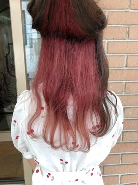 サロンドミルク 原宿(salon de MiLK) インナーチェリーピンク