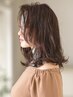 【透明感×深み】カット＋クオルシアカラー＋アドモアトリートメント￥9400