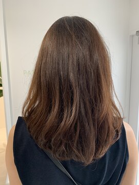 パティオン(PATIONN) ロングスタイル☆ラベンダーカラーでラベンダーカラーに！