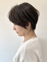 フォーク FOLK 【FOLK】小顔 短め前髪 ナチュラルショート ダークアッシュ♪