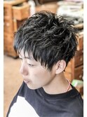 爽やかツーブロック/ネビージュ/スリークメンズショート#吉祥寺