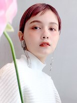 アイティー バイ アルバム 中野店(IT by ALBUM)&nbsp;ピンクショート_イヤリングカラーラベンダーカラー_28373