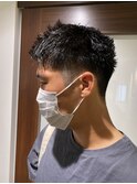 「KENTA」スーツにも似合うベリーショートスタイル