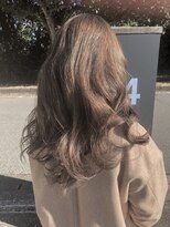 ナンバーフォーナチュラル(NO4 natural)&nbsp;ブリーチなし！グレージュカラー