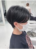 お客様style☆耳掛けショート