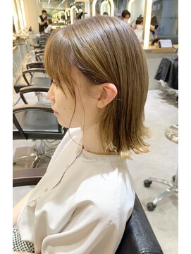 サロンドミルク 新百合ヶ丘店(salon de MiLK) ハイトーン×外ハネボブ　五月女