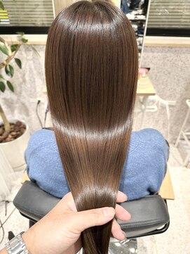 ゼストソエル(ZEST soell) アッシュグレージュ×髪質改善トリートメント