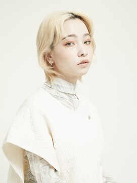 エンタク 新宿(enntaku) インナー/ベージュ/ケアブリーチ/ダブルカラ/新宿三丁目/新宿駅