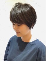 アロマ ヘアルーム 池袋店(AROMA hair room)&nbsp;大人小顔ショートモードハイライトチョコレート/池袋/池袋東口