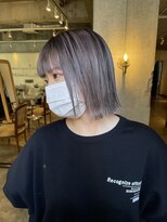 髪質改善と縮毛矯正の専門店 サンティエ(scintiller)&nbsp;切りっぱなしボブ