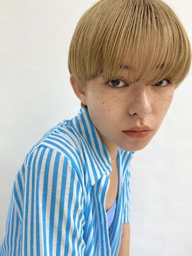 ピークアブー アヴェダ アトレ恵比寿(PEEK-A-BOO AVEDA) 20代30代40代王道ベージュショート大人可愛いハンサムショート